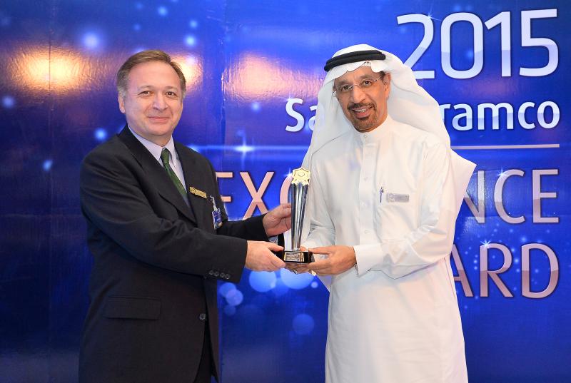 Saudi Aramco Presidential Excellence award 2016